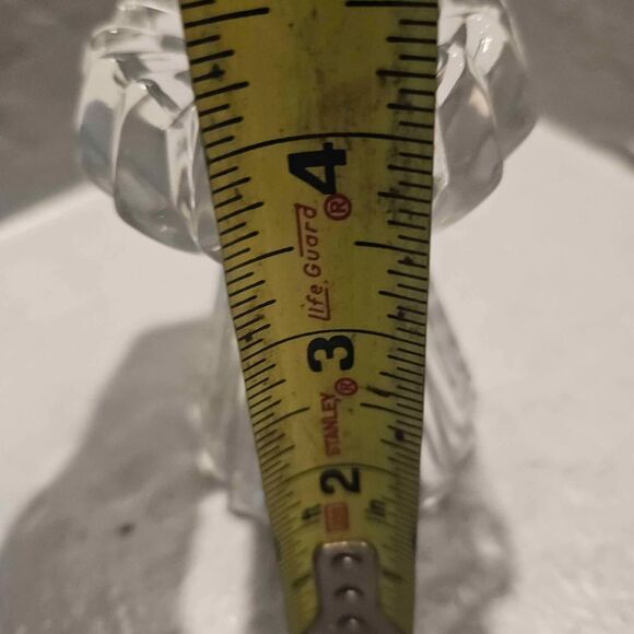 Mikasa Diamond Fire 2 way Clear Cut Crystal Votive Tapered Candle Holder - Picture 5 of 5